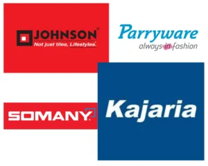 Brand partners of Tiles and Granite Suppliers in Alappuzha